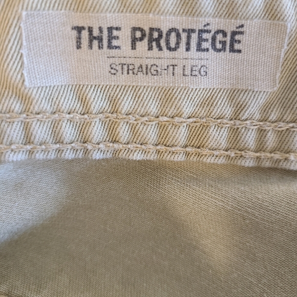 AG Adriano Goldschmied The Protégé Straight-Leg Pants in Cornsilk - Picture 11 of 12